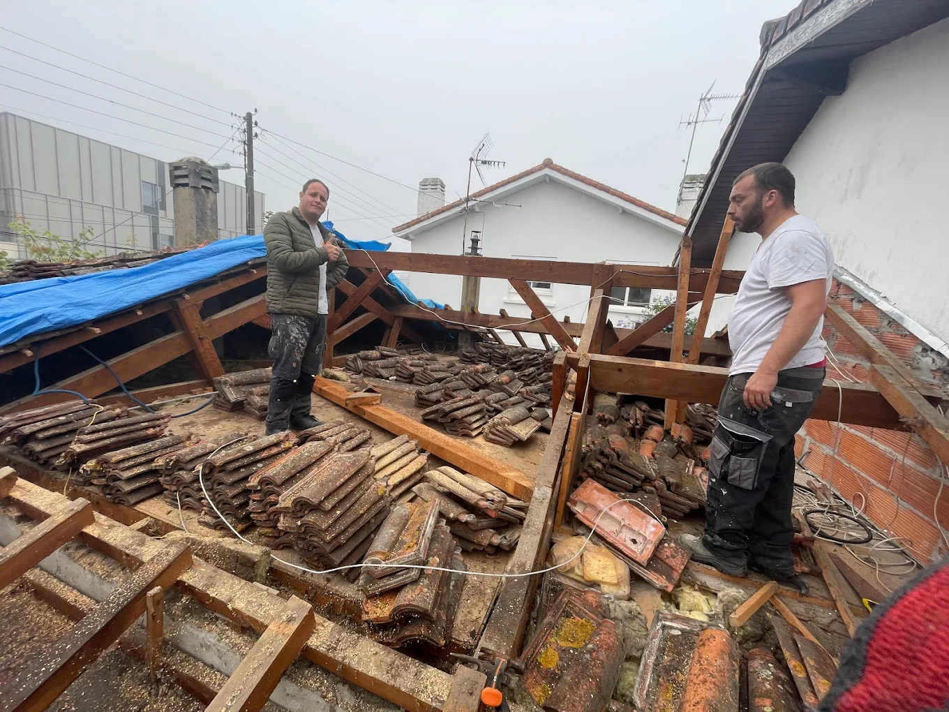 Réparation de toiture